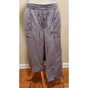Lane Bryant Cargo Cropped Pants